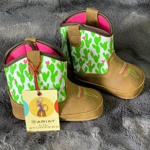 Ariat Lil' Stompers Anaheim Cowgirl Cactus Boots